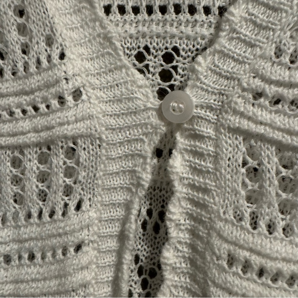 Catherines Crotchet One Button A Closure Sweater … - image 4